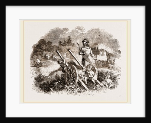 Bullock Carts of the Nimade Tartars by Anonymous