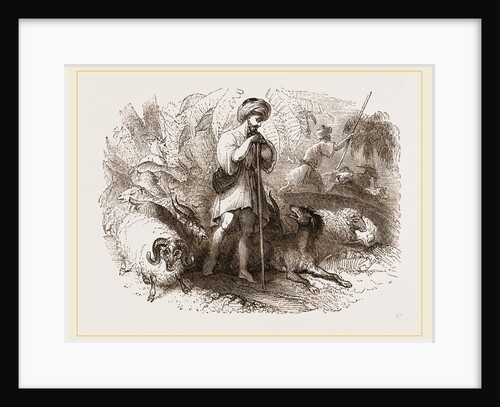 Oriental Shepherds by Anonymous