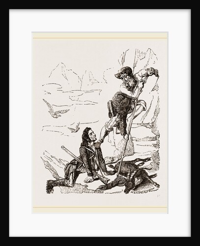 Chamois hunters by Anonymous