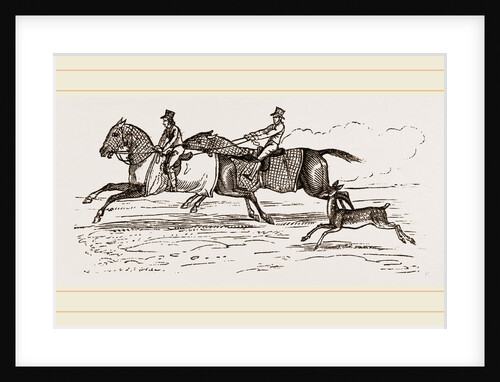 Fa1low-Deer and Horses by Anonymous