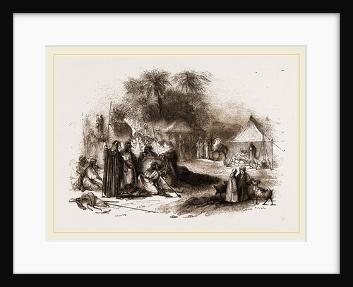 Bedouin Encampment by Anonymous