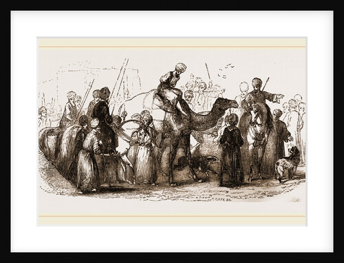 Malefactor paraded on Camel by Anonymous