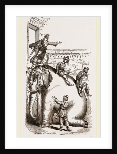 Scene exhibited at the Adelphi Theatre, Elephant by Anonymous