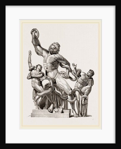 Laocoon in-thecoils of snakes by Anonymous