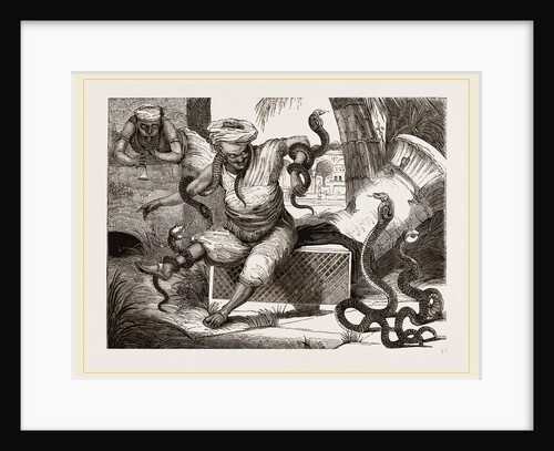 Indian Jugglers and Snakes by Anonymous