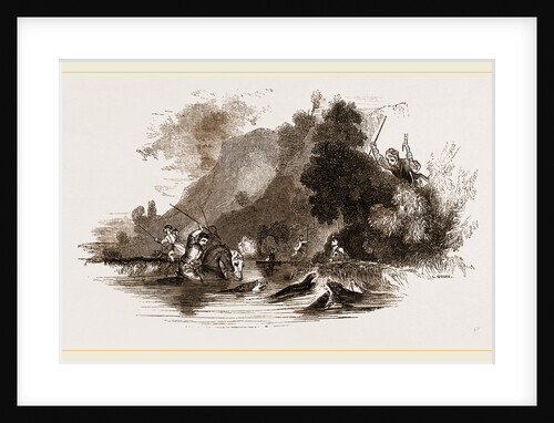 Otter hunting by Anonymous