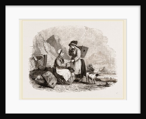 Cornish Fisherwomen of Mount's Bay, UK by Anonymous