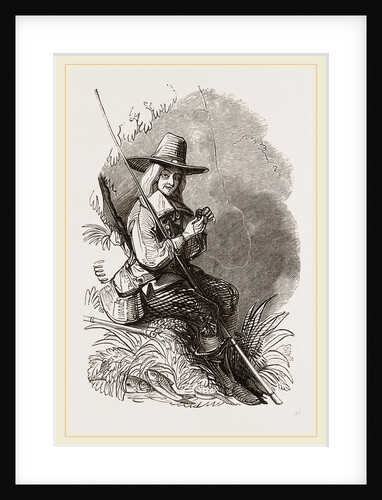 Izaak Walton, 1594-1683, english writer and author of The Compleat Angler by Anonymous