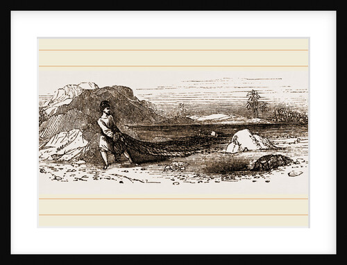 Arab Fisherman by Anonymous