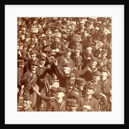 Soldiers at the Dewey Parade, New York, US. 1899 by Anonymous