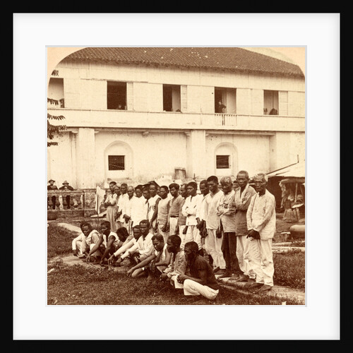 Filipino Prisoners of War at Pasig, Philippines 1899, 19th century by Anonymous