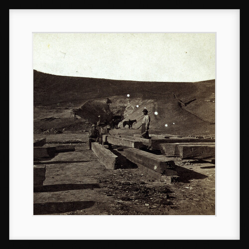 Tunnel No. 2, head of Echo Canon by Anonymous