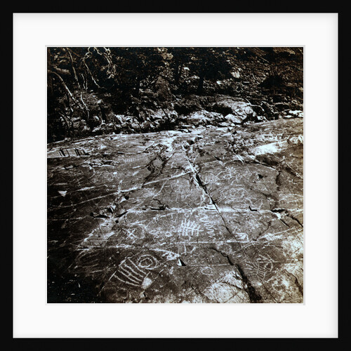 Hieroglyphic Rocks, on the Yuba River, near Crystal Lake by Anonymous