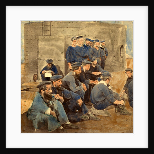 Crew of Monitor, Hampton Roads, Va. 1862 by Anonymous