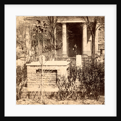 Grave of John C. Calhoun, in front of St. Philip's church, Charleston, S.C. by Anonymous