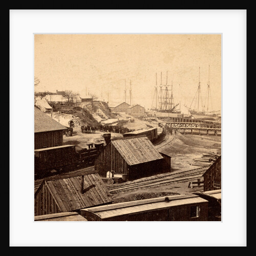 Gen. Grant's rail road, City Point, Va. looking north by Anonymous