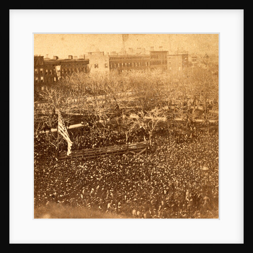 The great Union meeting in Union Square, New York, April 20, 1861 by Anonymous