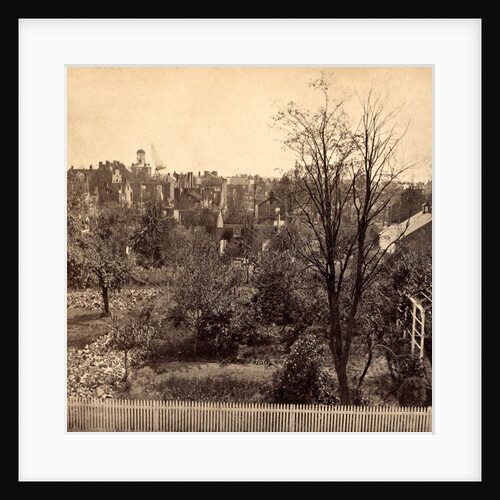 General View, Chambersburg, Franklin Co., Pa., destroyed by the rebels under McCausland, July 30th, 1864 by Anonymous