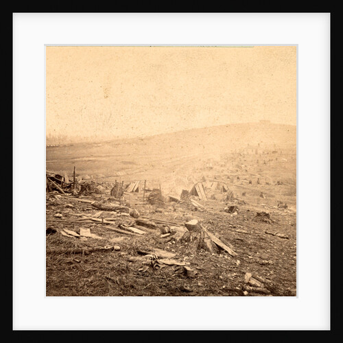 View of the outer trenches on the last day of the battle in front of Nashville, Tenn., Dec. 16, 1864, showing the ground where the most desperate charges were made by Anonymous