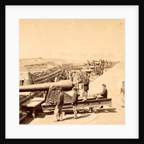Ft. Brady, James River, Va. View showing battery ready for action by Anonymous