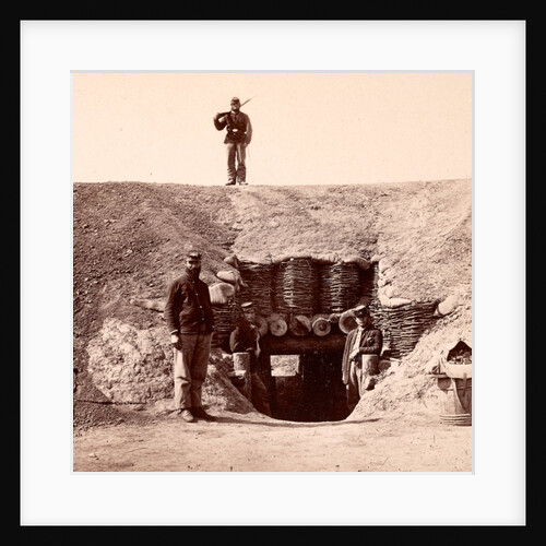 Powder magazine on the lines by Anonymous