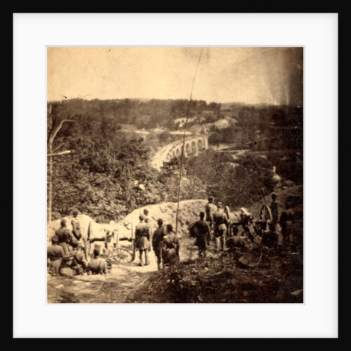 Intrenchment at (?) Relay House, B & O R.R., Mass. Regiment(?) by Anonymous