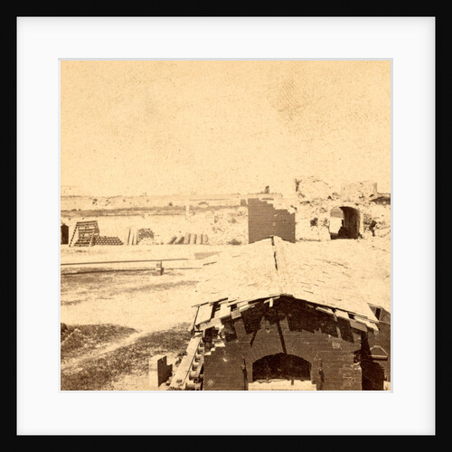 Interior view of Fort Moultrie, Charleston Harbor (i. e. Sullivan's Island), S.C., looking through the sallyport by Anonymous