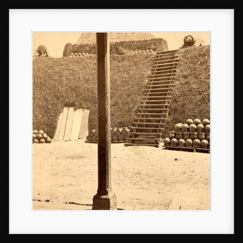Interior view of Castle Pickney, Charleston Harbor, S.C. Showing the sally port by Anonymous