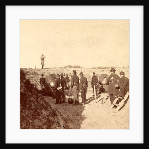 Mortar Battery, Morris Island, S.C. by Anonymous