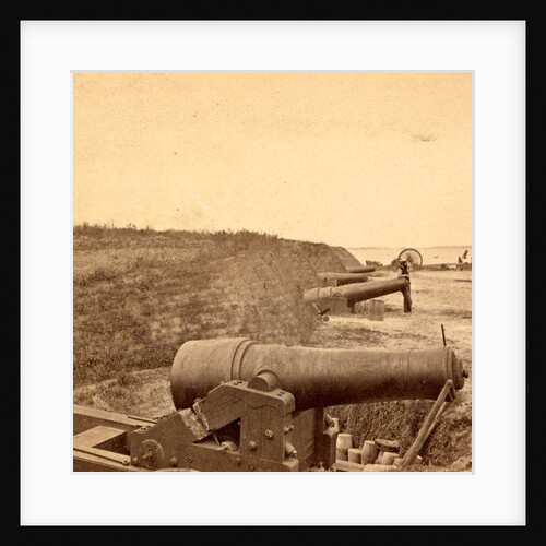 Fort Johnson, James Island, S.C., showing the face towards the channel by Anonymous