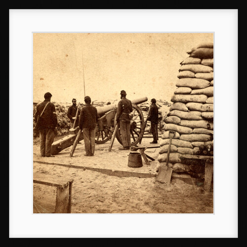 Swamp Angel Battery near Charleston, S.C. by Anonymous