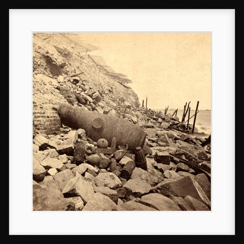 View of the east face of Fort Sumpte, Charleston Harbor, S.C.Fort Sumter is a Third System masonry sea fort located in Charleston Harbor, South Carolina by Anonymous