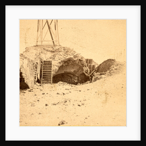 The light house and bomb proofs of Fort Sumpte, S.C by Anonymous