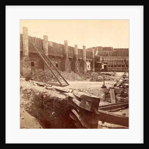 Interior of Fort Sumpte, Charleston Harbor, S.C by Anonymous