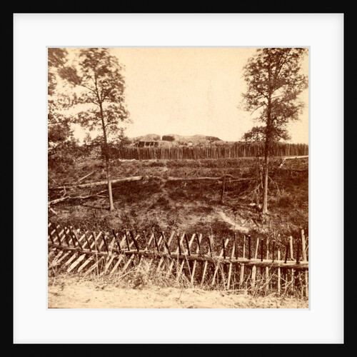 Rebel fortifications, north side of the city, Atlanta, Ga., USA by Anonymous