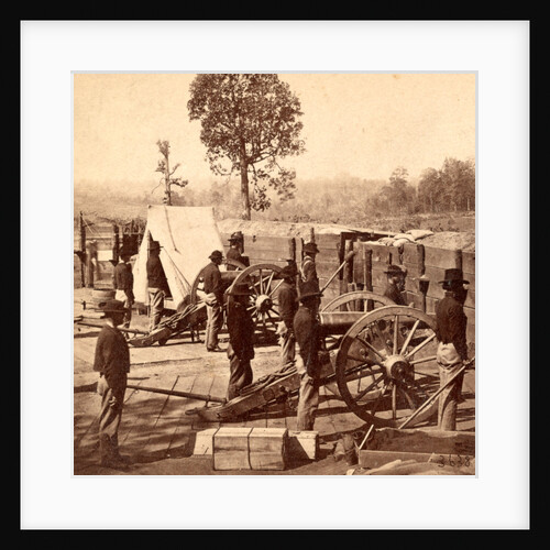 Rebel fortifications, Atlanta, Ga., USA by Anonymous