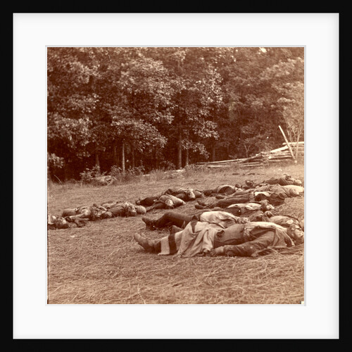 Union (i.e. Confederate) dead at Gettysburg, USA by Anonymous