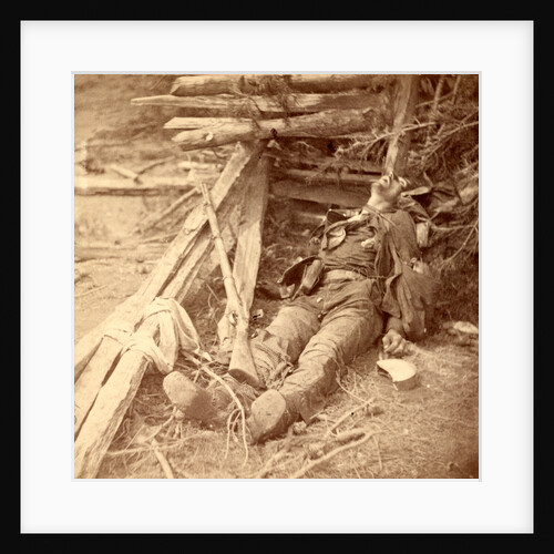 Confederate dead on the battlefield, USA by Anonymous