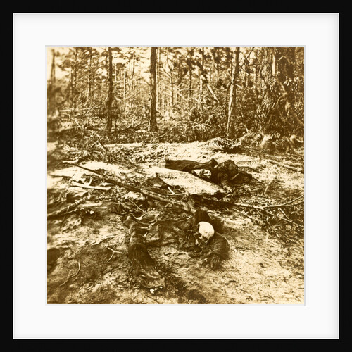 These died, that our Nation might live. We were driven from this field (Wilderness) before we could gather our wounded or bury our dead by Anonymous