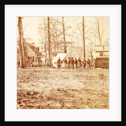 Headquarters 10th Army Corps, Hatchies Run, VA, USA by Anonymous