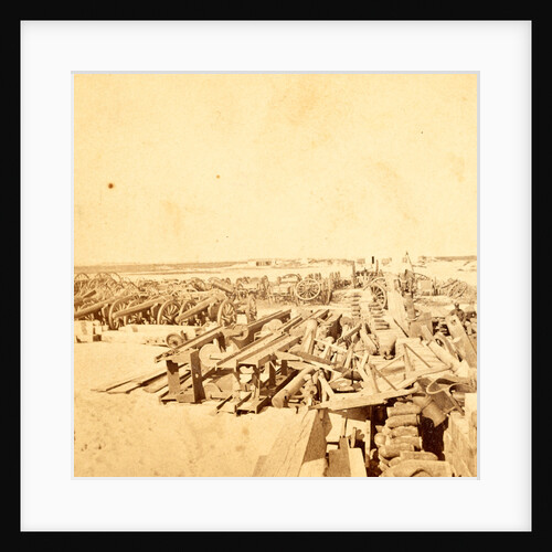 Ordnance yard, Morris Island, near Charleston, S.C., USA by Anonymous