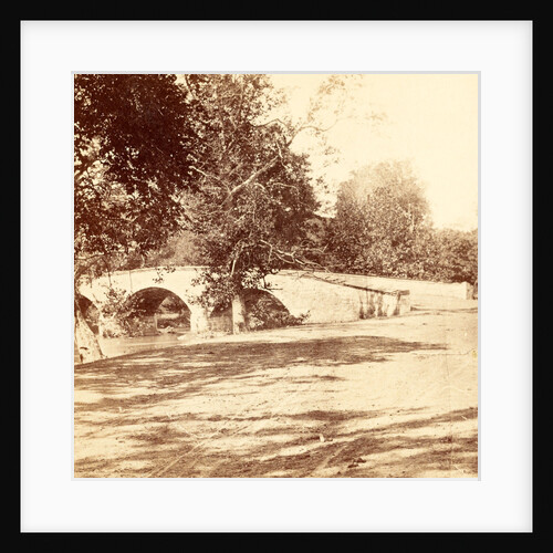 Burnside Bridge, Antietam, Sept, 1862, USA by Anonymous