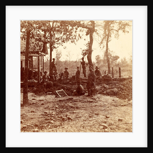 Picket station near Atlanta, Ga., USA by Anonymous