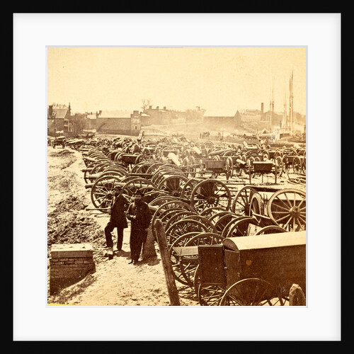 Park of captured guns at Rocketts, Richmond, VA, USA by Anonymous