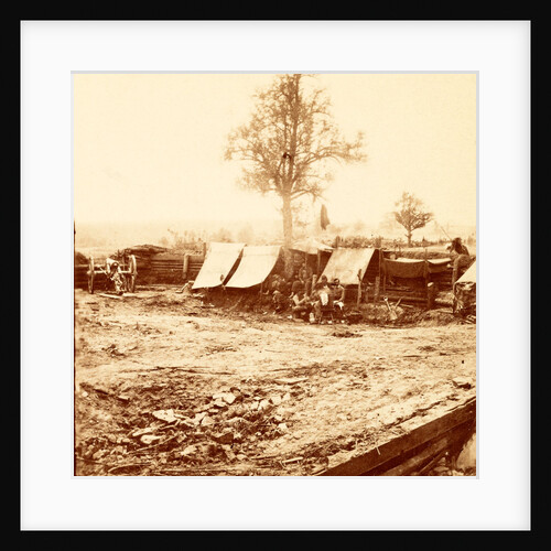 A Confederate redoubt, USA by Anonymous