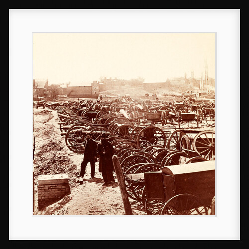 Artillery captured from the rebels, USA by Anonymous