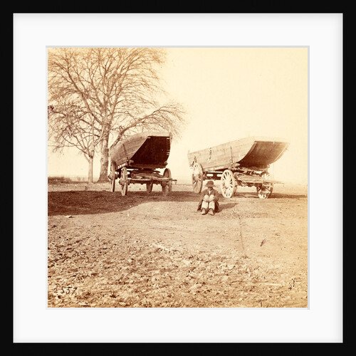 A pontoon boat on wheels, USA by Anonymous