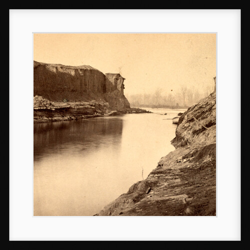 Dutch Gap Canal. Taken after the bank was blown out, USA by Anonymous