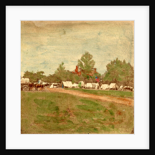 Army guards Hdqtrs at Manassas, USA by Anonymous