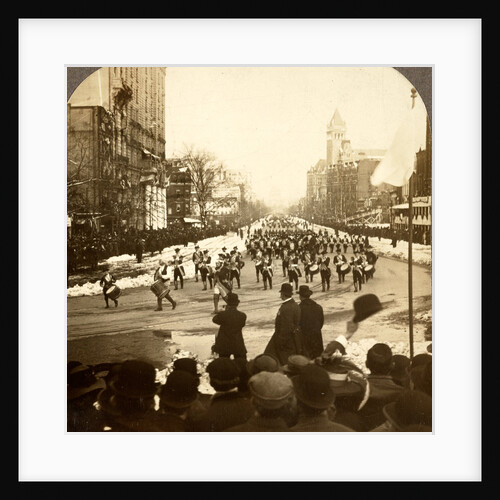 Keeping step to fife and drum. Inaugural parade, Washington, D.C., March 4, 1909, USA by Anonymous